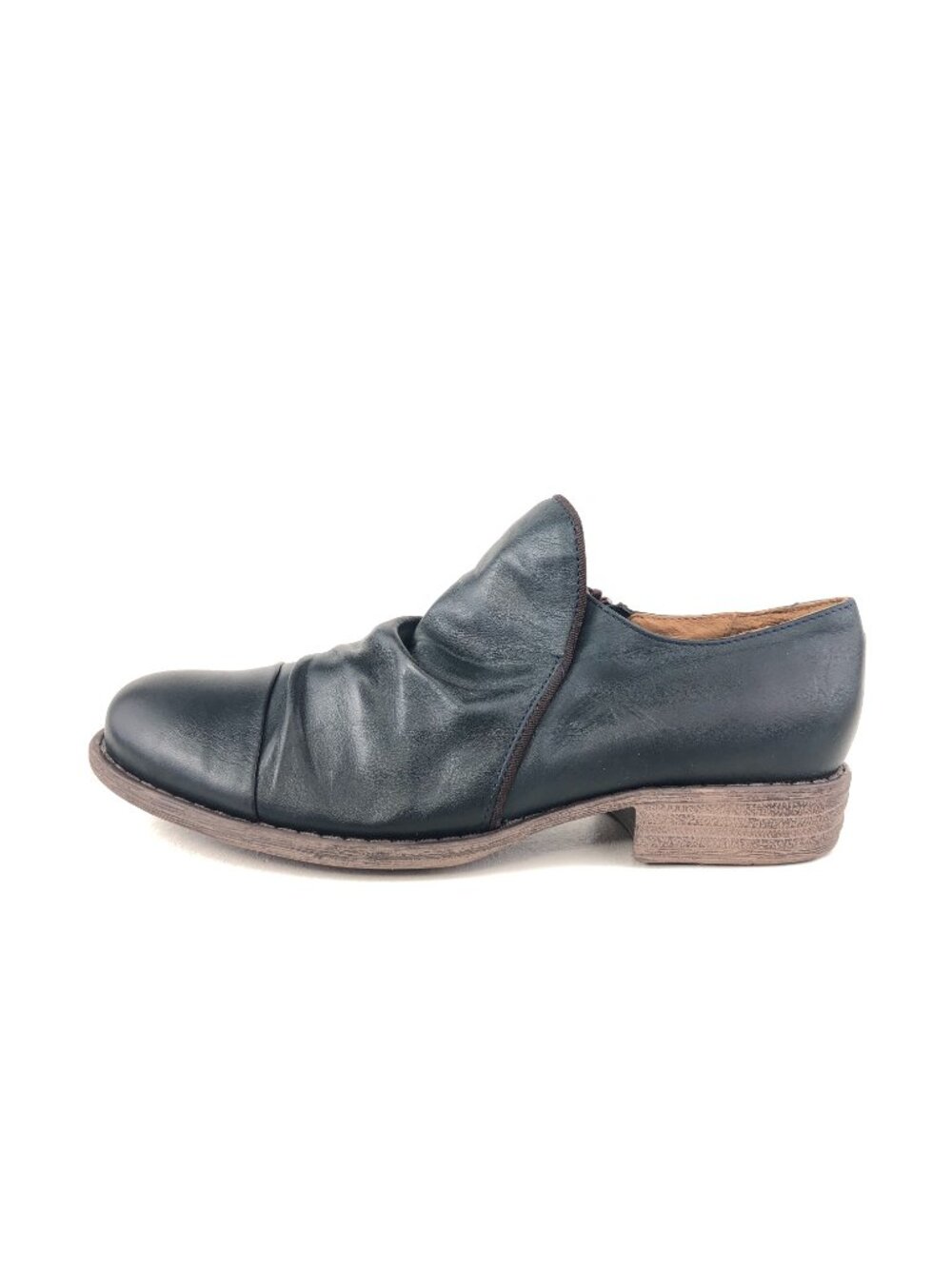 Miz Mooz Lilith Green Leather Slip on Shoes 9